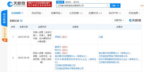 劉強東 章澤天退出江蘇賽夫綠色食品發(fā)展投資人